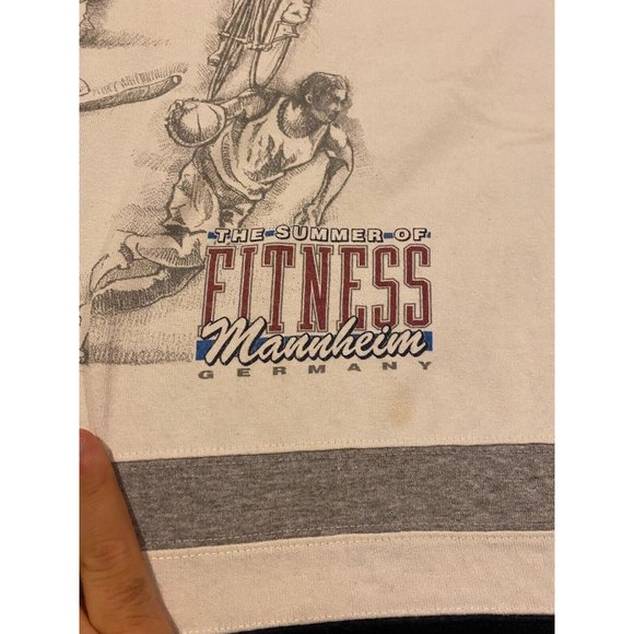Vintage Gear For Sport Summer of Fitness Mannheim Germany long sleeve t-shirt XL - Picture 7 of 13